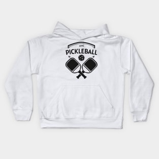 Love Pickleball Kids Hoodie